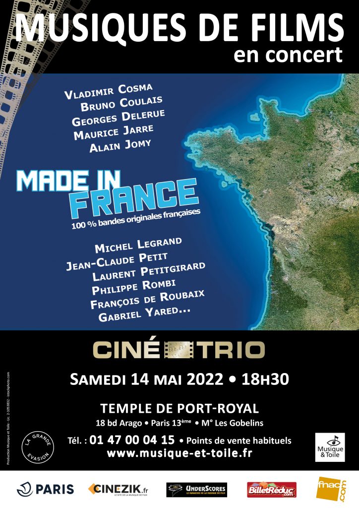 Concert Concert Ciné-Trio du 14 mai 2022