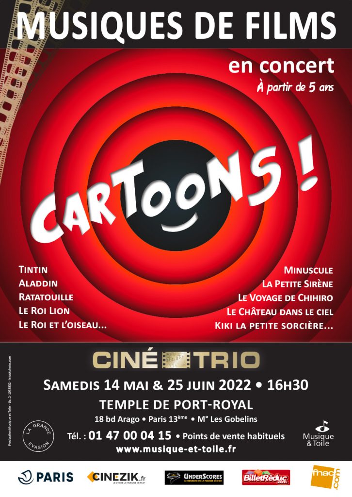 Ciné Trio musiques de films d animations