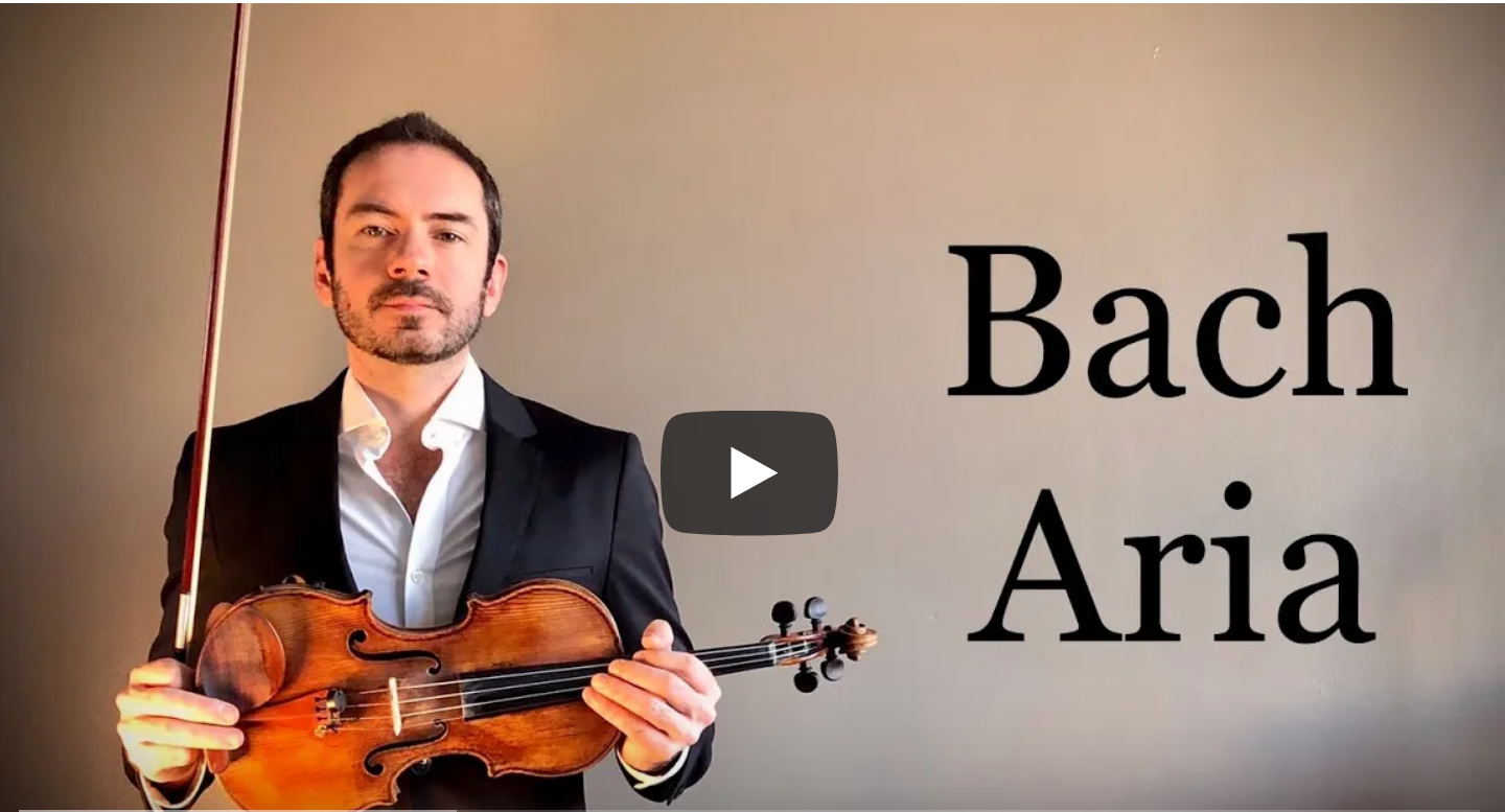 Violon solo - Aria de Bach 